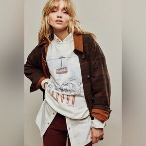 Free People We The Free Wool Barn Coat